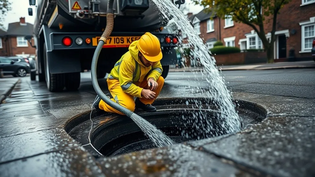 Drainage services in Sidcup