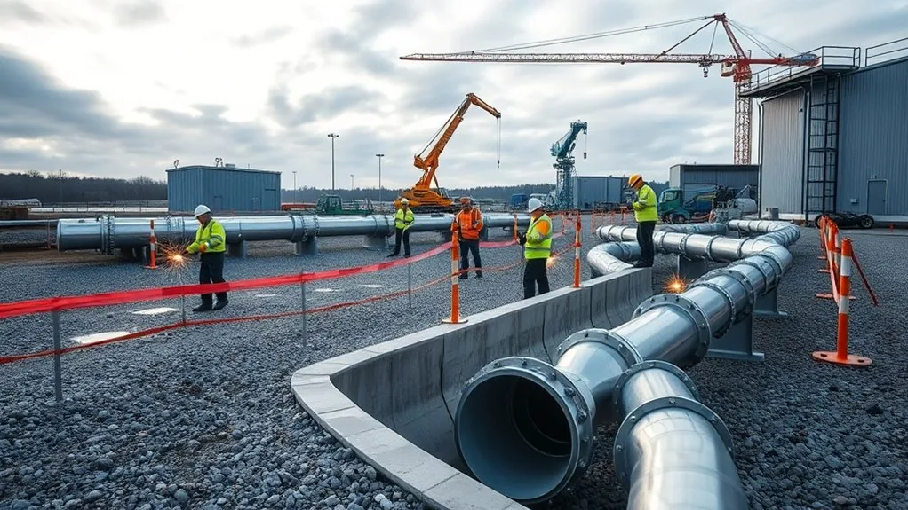 Gas & Oil Pipe Ducting & Installation in Sidcup